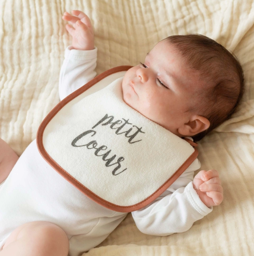 Lot de Bavoirs - petit message