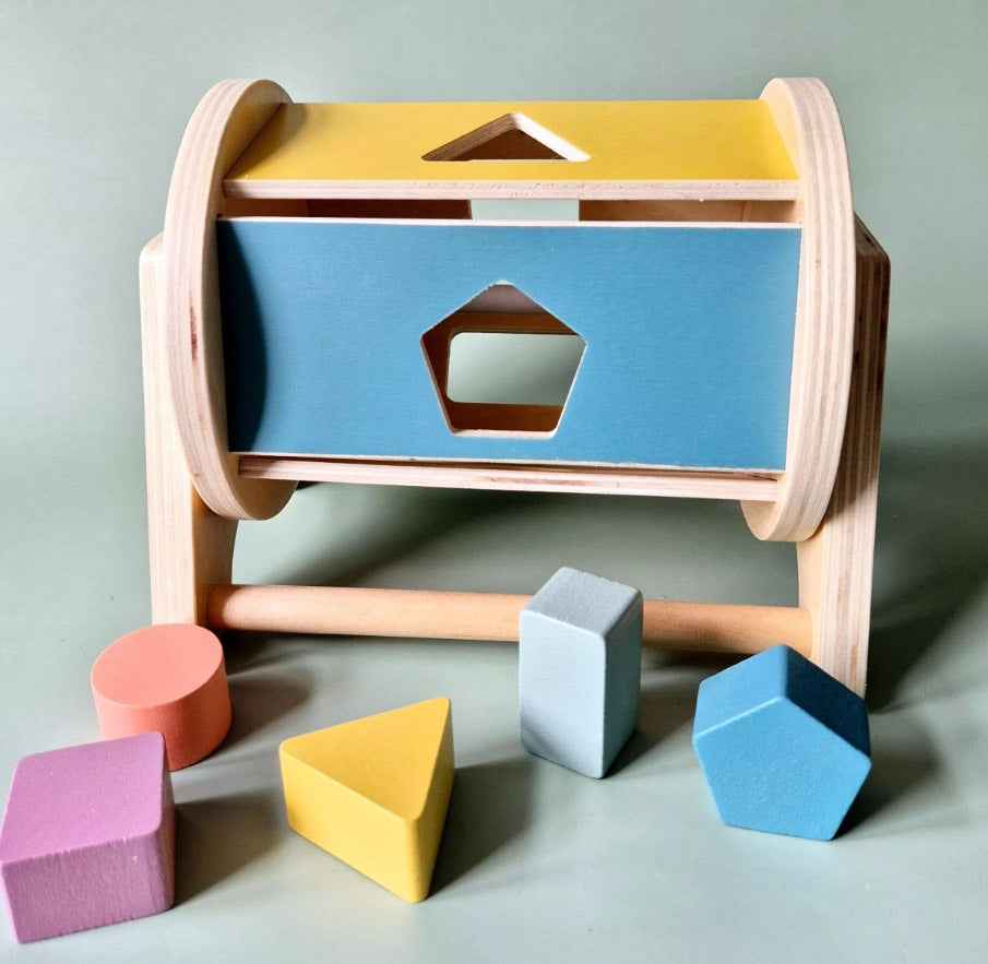 Jeu trieur de forme Montessori en bois
