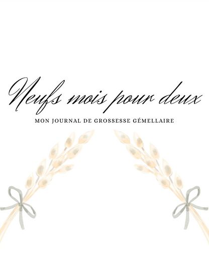 Journal de grossesse gémellaire