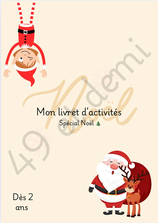 livret d’activités de Noël