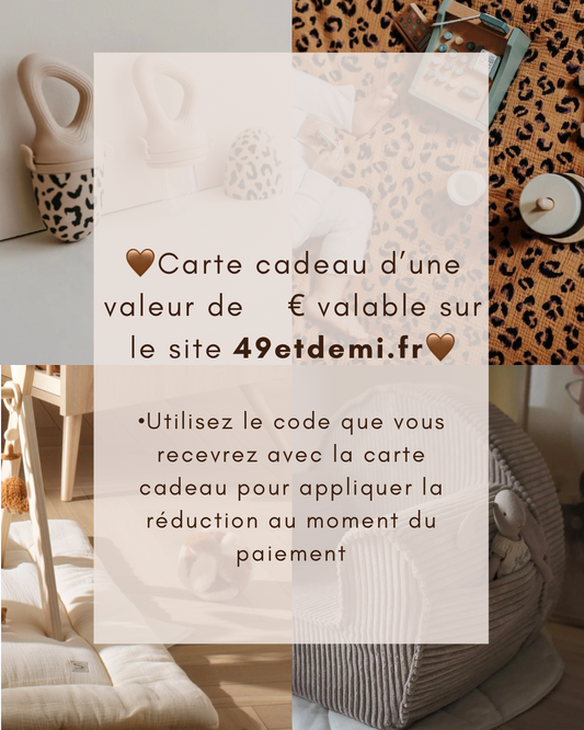 Carte-cadeau 49 et demi
