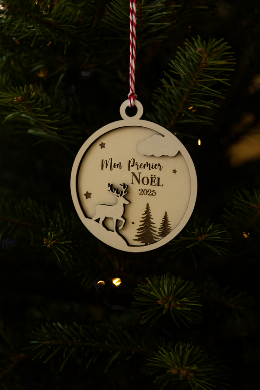 Boule de Noël « mon premier noël »