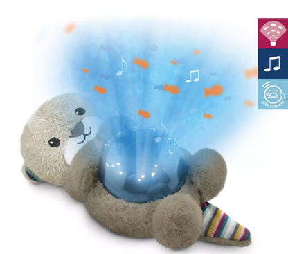 Otto la loutre | veilleuse-projecteur