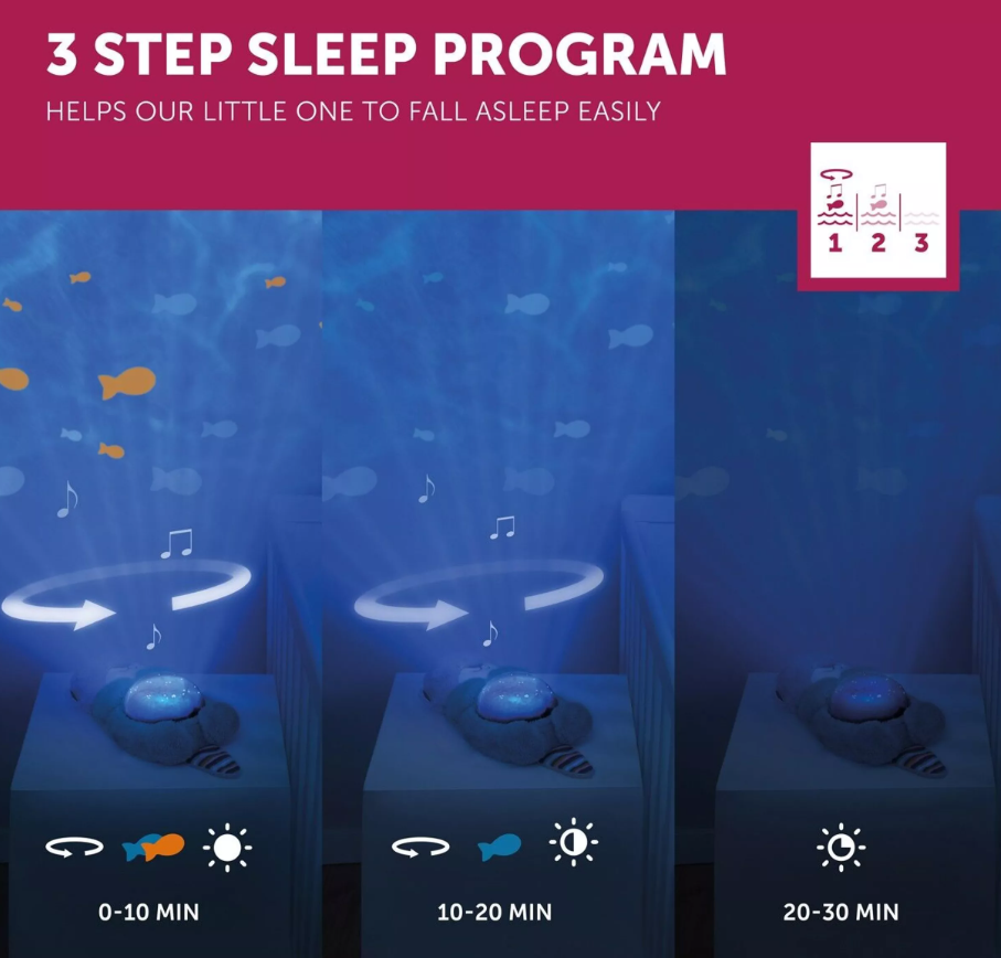 Otto la loutre | veilleuse-projecteur