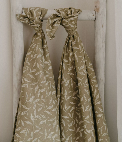 Maxi lange - motif leaves