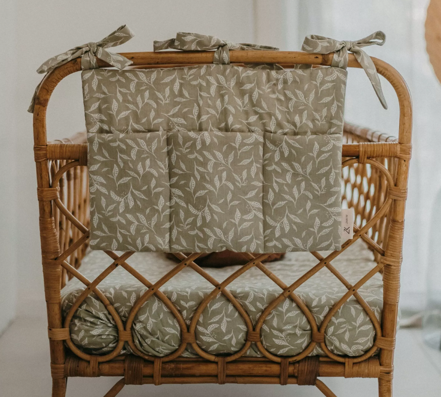 Pochette de lit - motif leaves
