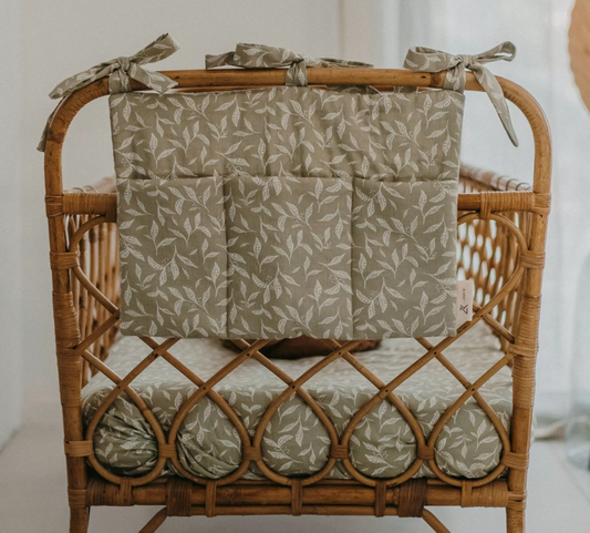 Pochette de lit - motif leaves