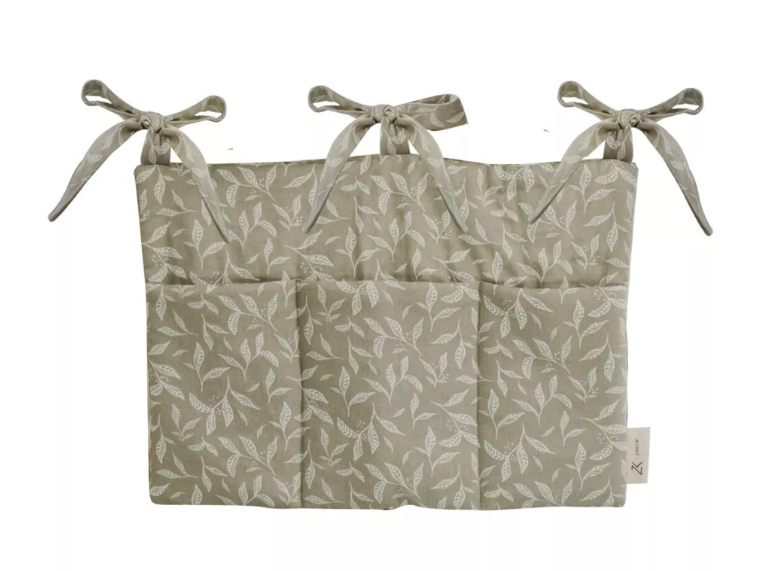 Pochette de lit - motif leaves