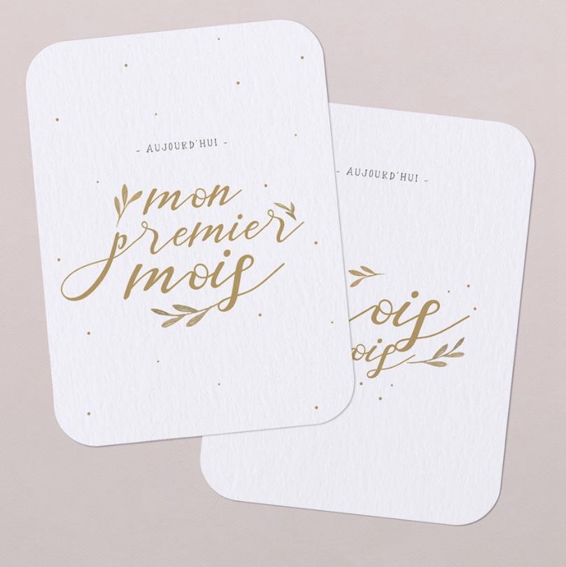 Cartes étapes Ma première année | Lou