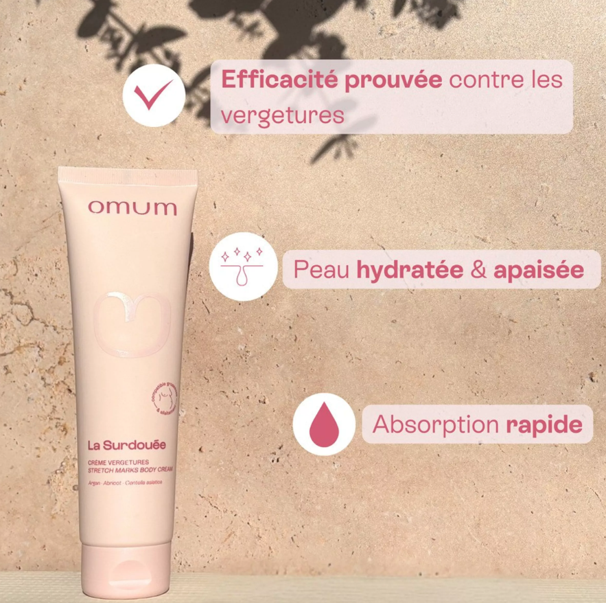 Crème corps anti-vergetures