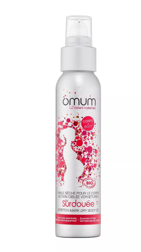 Huile sèche anti-vergetures