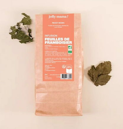 Tisane de feuilles de framboisier