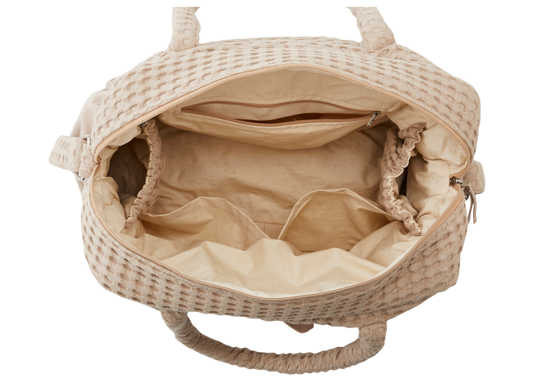 Sac à langer gaufré | Latte