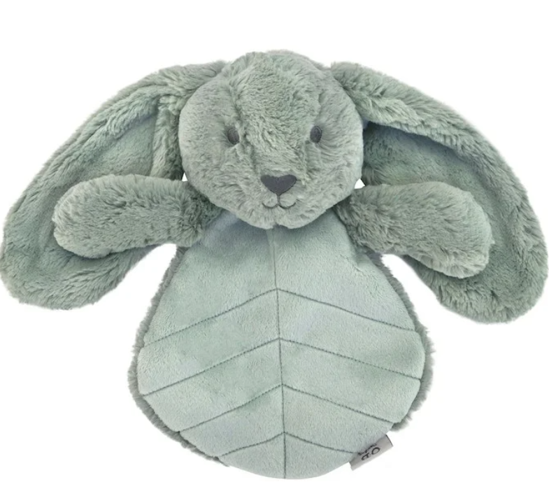 Doudou peluche lapin | sauge