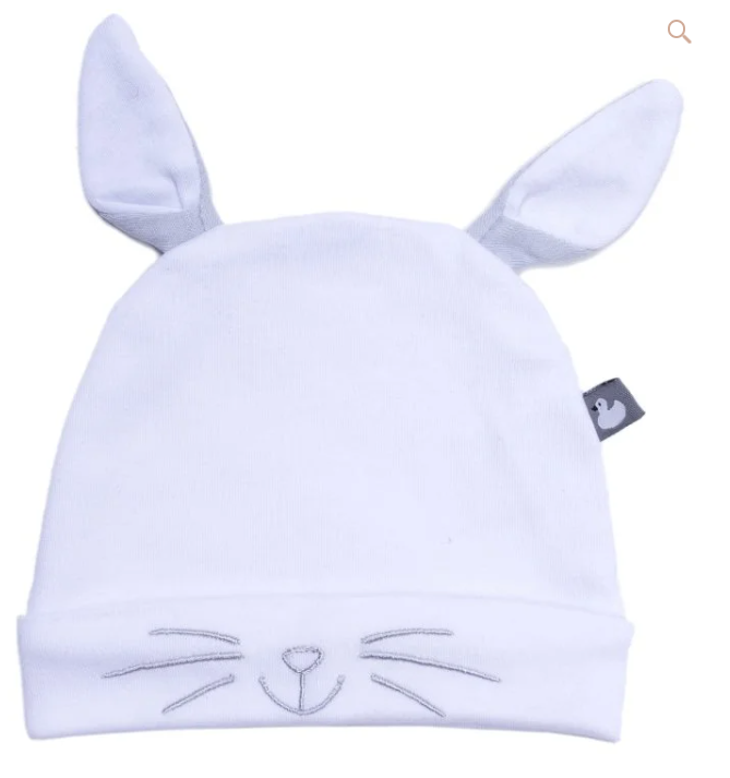 Bonnet de naissance | petit lapin