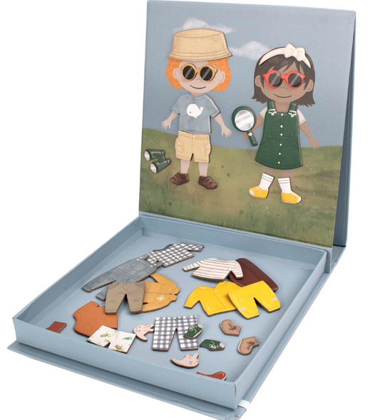 Jeu magnétique personnages à habiller