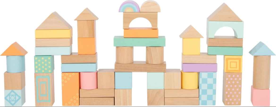 Blocs de construction en bois