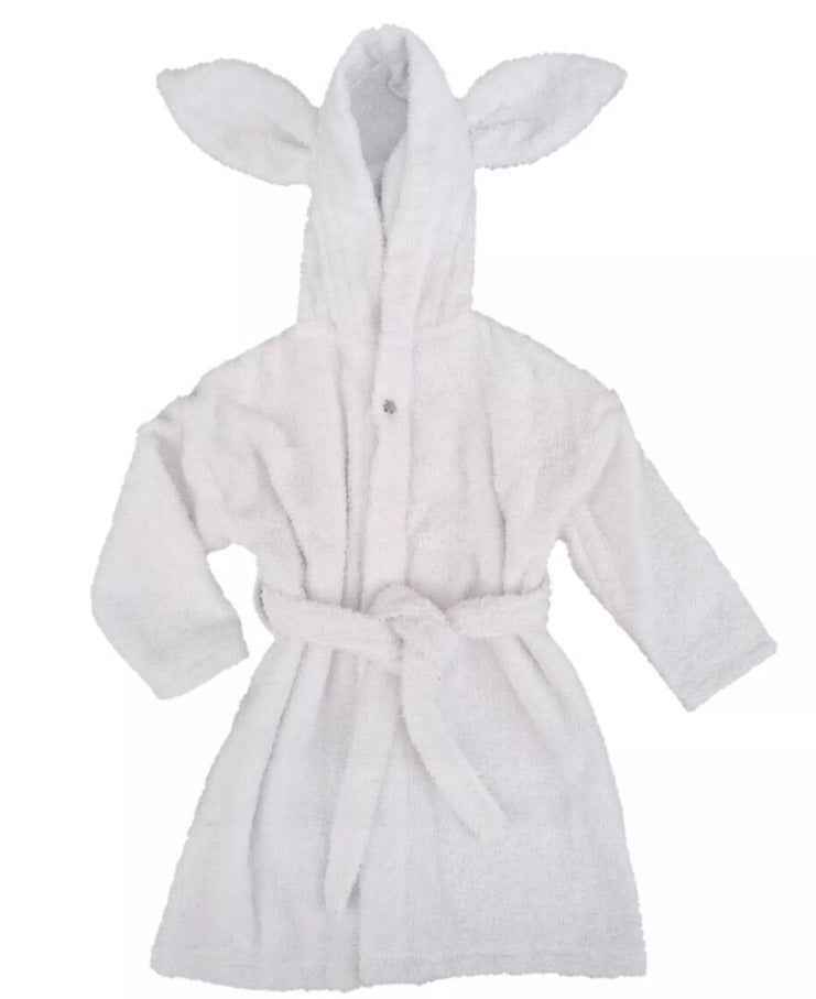 Peignoir bio lapin