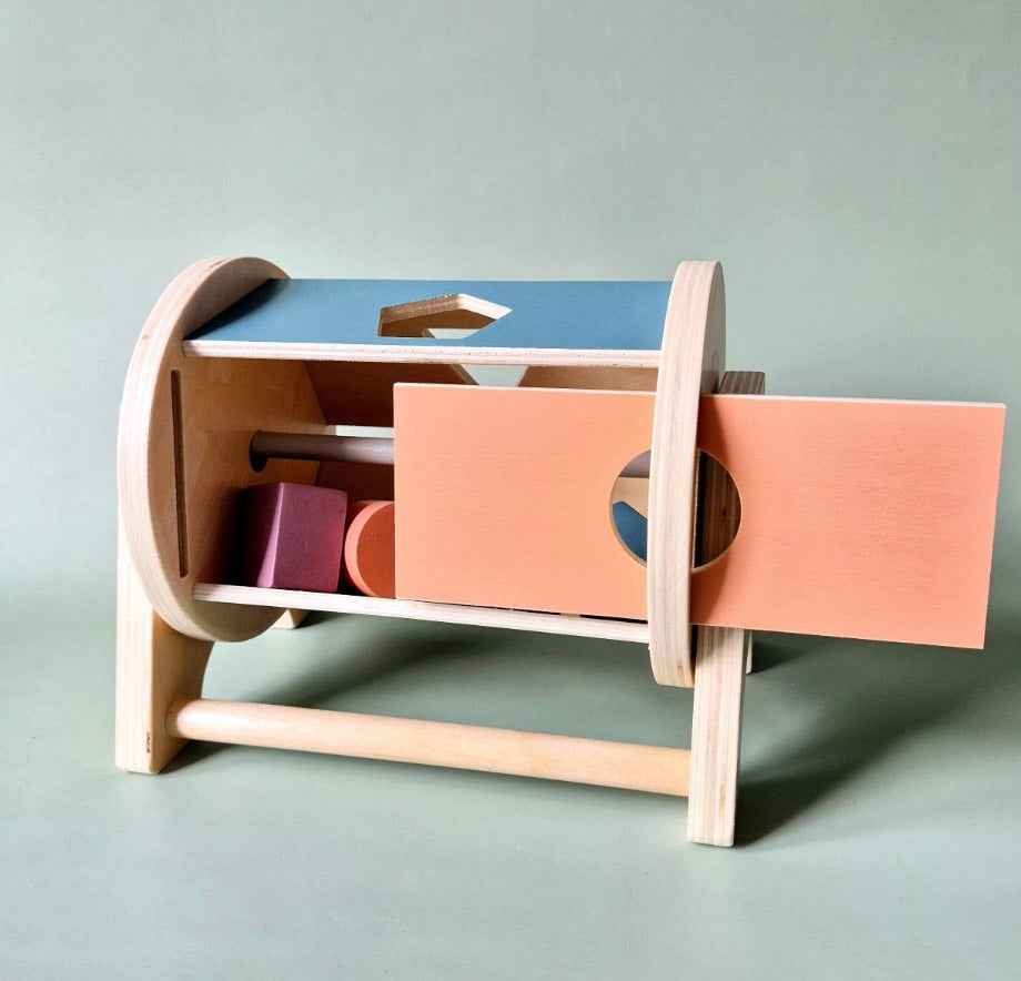 Jeu trieur de forme Montessori en bois
